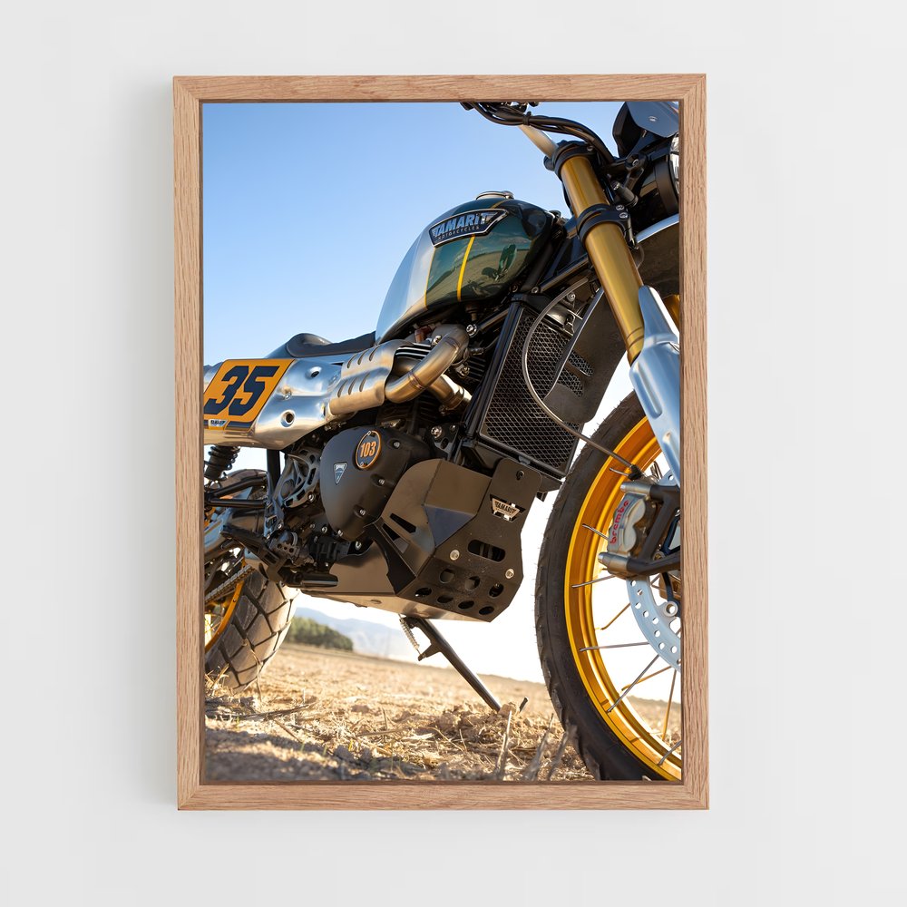 Poster Road Trip Adventure – affiche Triumph (vue 4)
